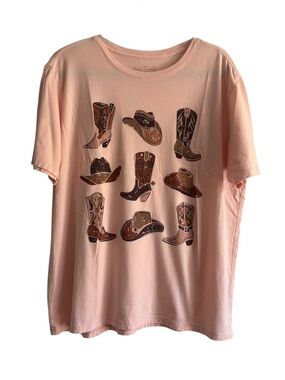 State of Mine Short Sleeve with Cowboy Hats & Boot Graphic Tee